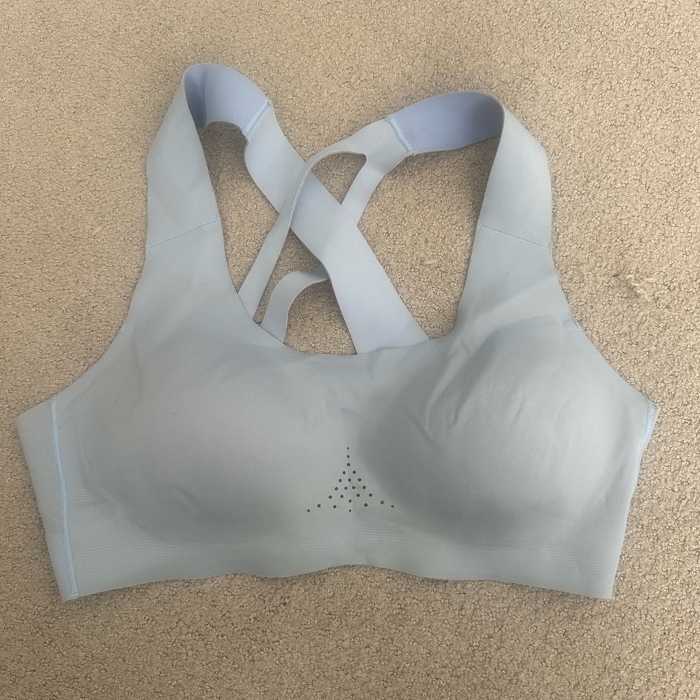 Brooks Crossback Light Blue Women's Sports Bra